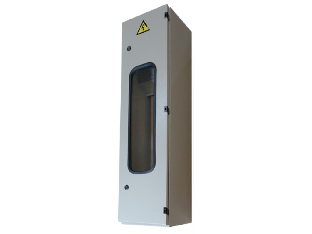 Gabinete Metal P/ 2 Medidores Trifasico S/ Barras