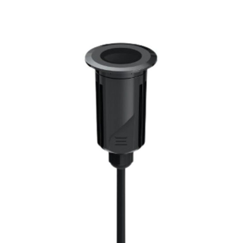 Spot de Embutir de Piso Negro S. Ground 3W 3000K IP67
