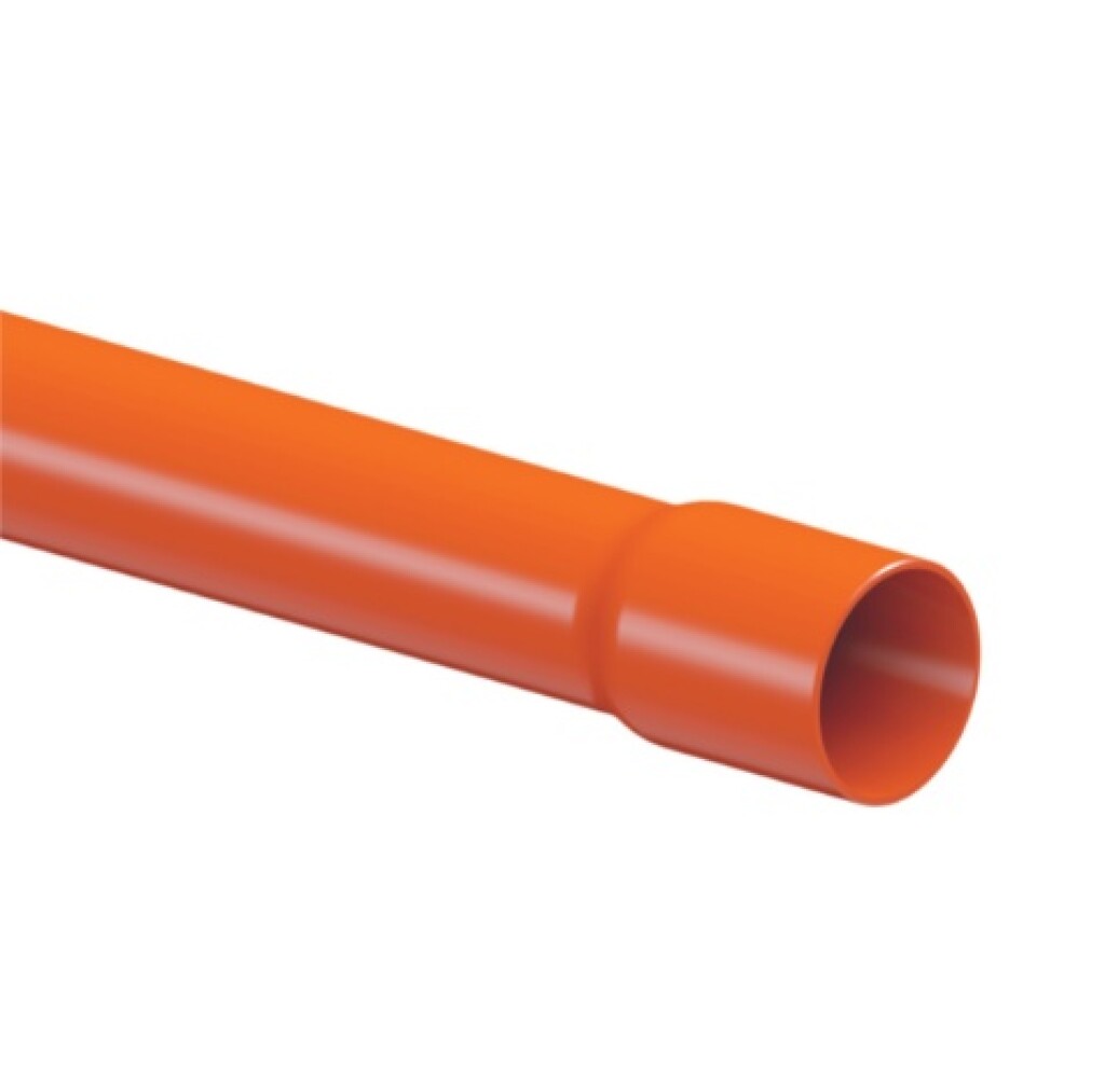Caño Electroducto Conduit 3 MTS 25 MM Naranja