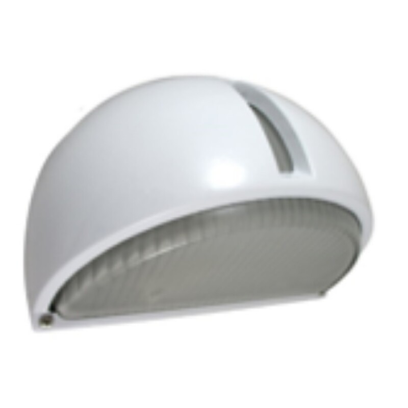 Tortuga Aluminio Semicirc.C/Visera 100W Blanco - NC
