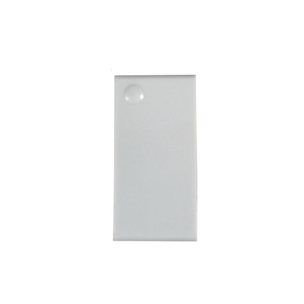 Modulo Interruptor Unipolar 10A Blanco Pulido