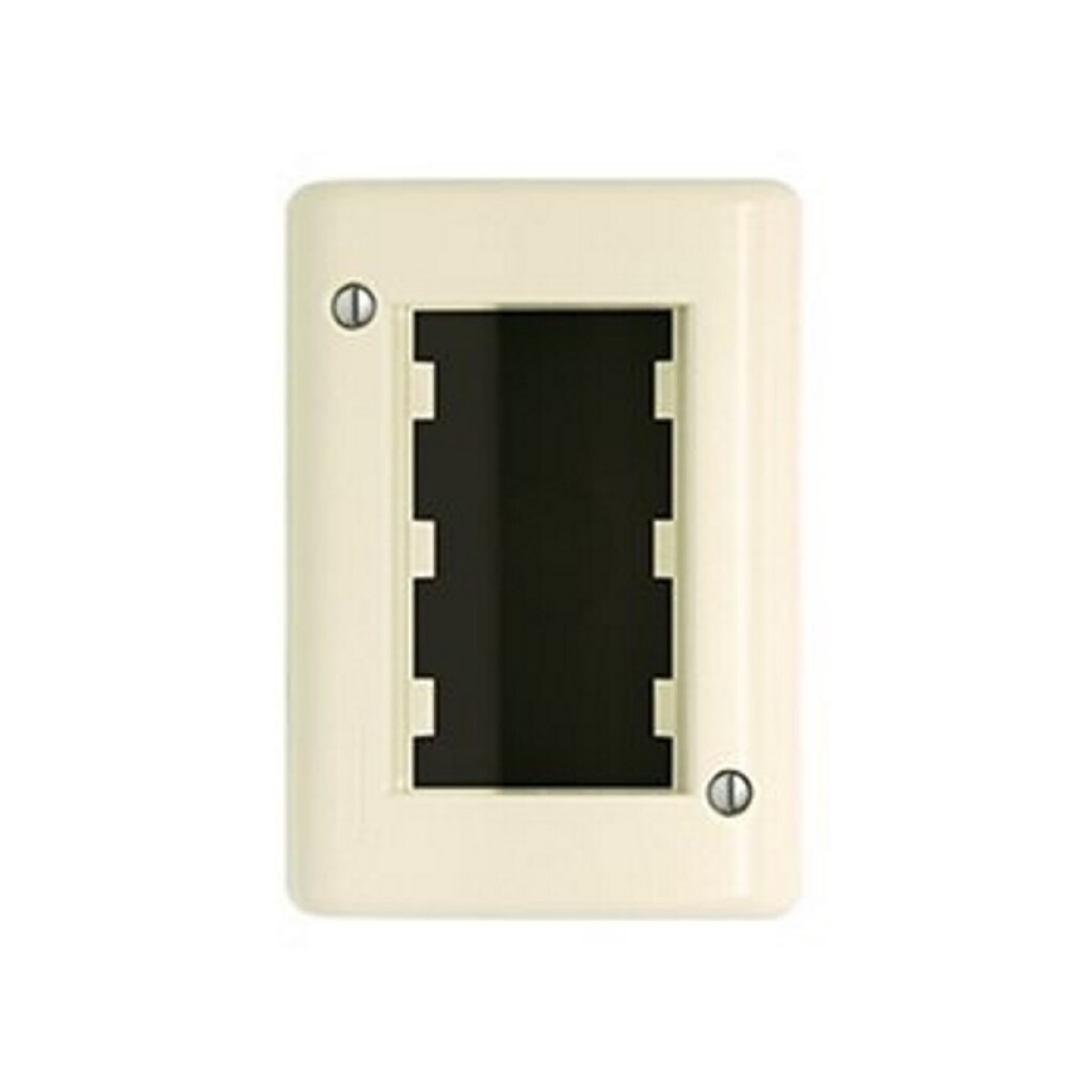 Caja Ext. Plastica 3 Modulo Marfil