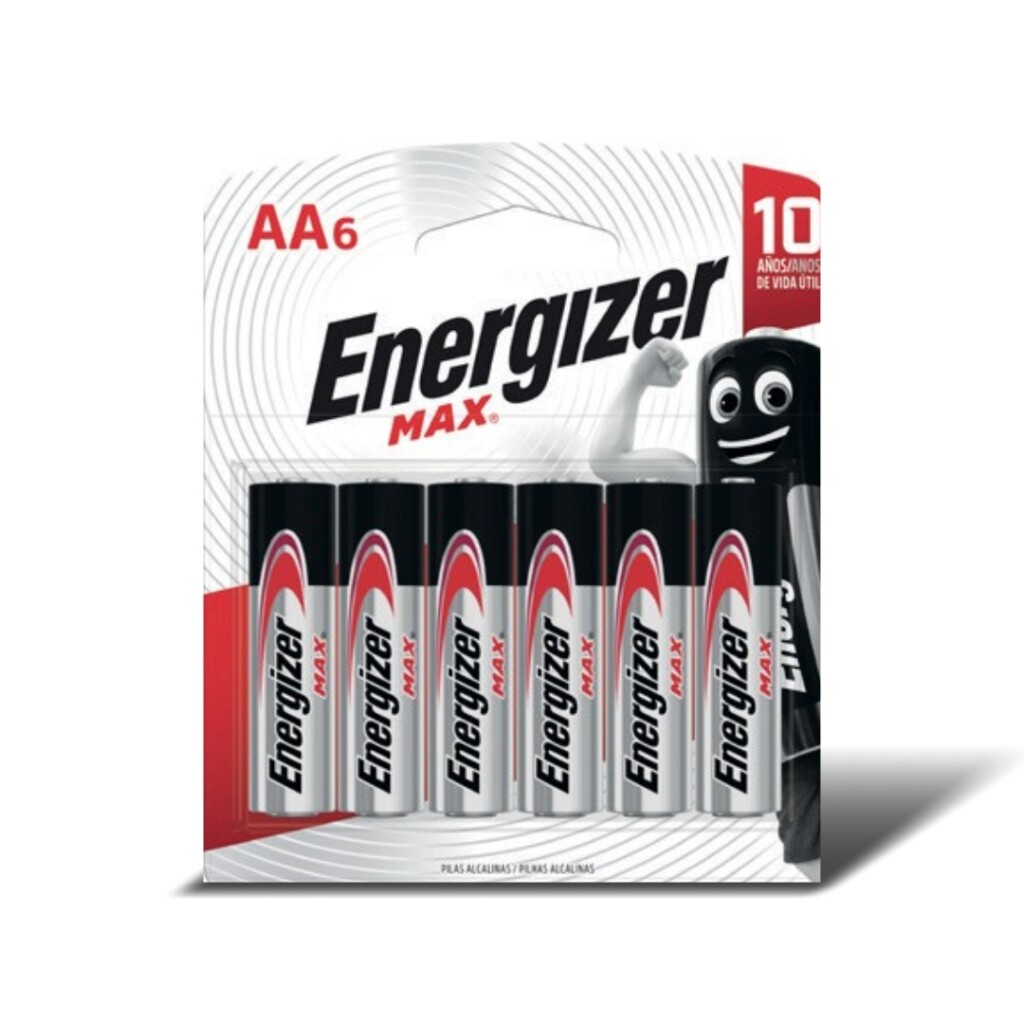 Pila Alcalina ENERGIZER AA Blister X 6 Unidades