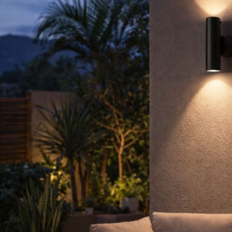 Aplique LED VK Viker Duo 2XGU10 Negro