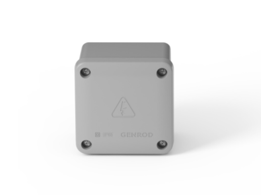 Caja de Paso IP65 115x165x65 Gris GENROD