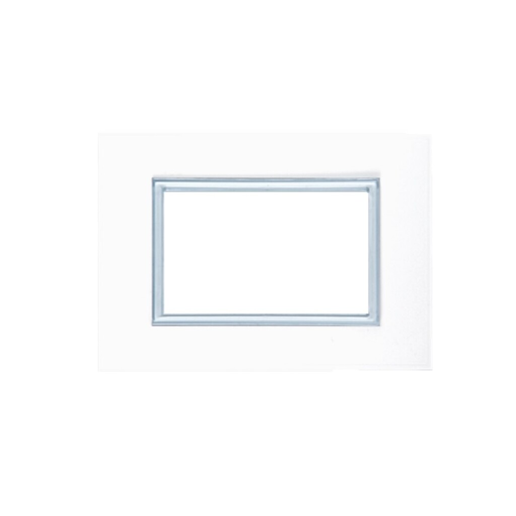 Placa 3 Modulos Zen Color Celeste