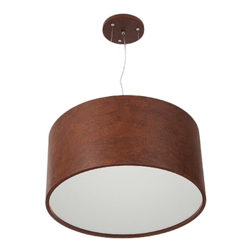 Colgante Navy 1L E27 Redondo Madera Clara