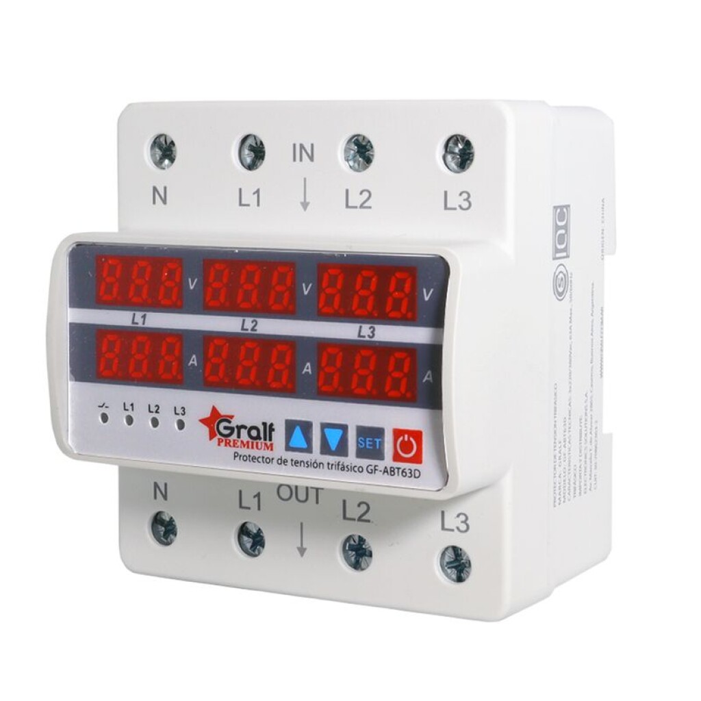 Protector de Tension Trif Config GF-ABT63D