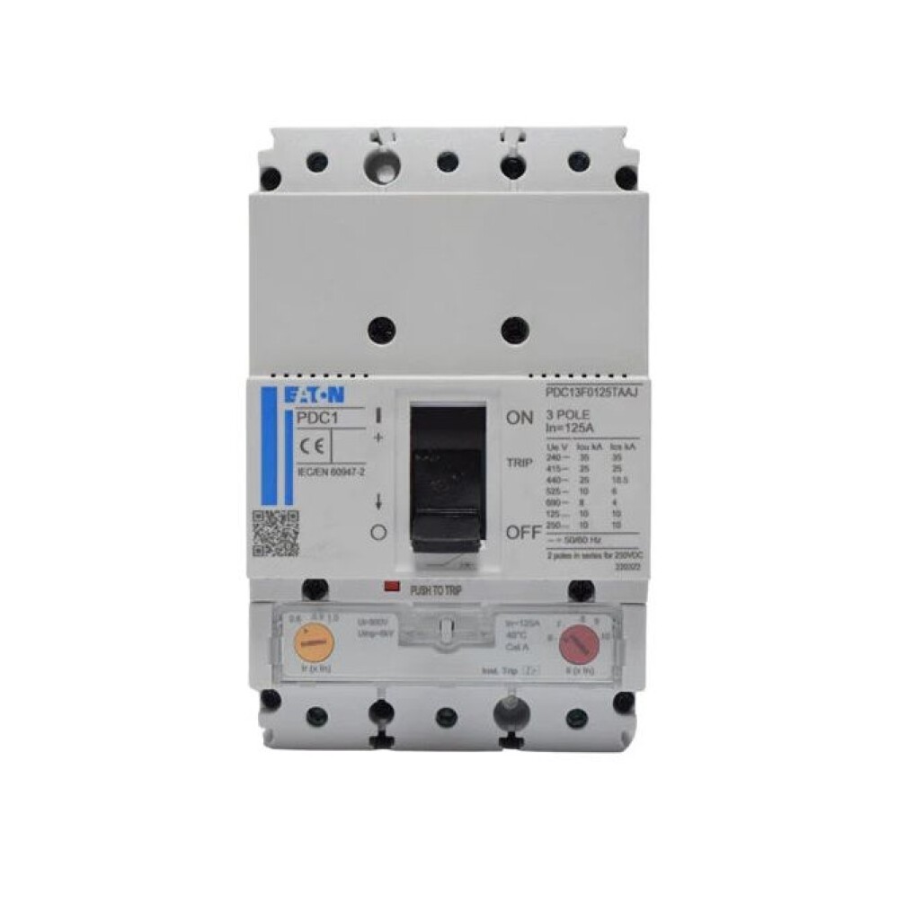 Disyuntor Regulable Pdc 3X 160A 25KA