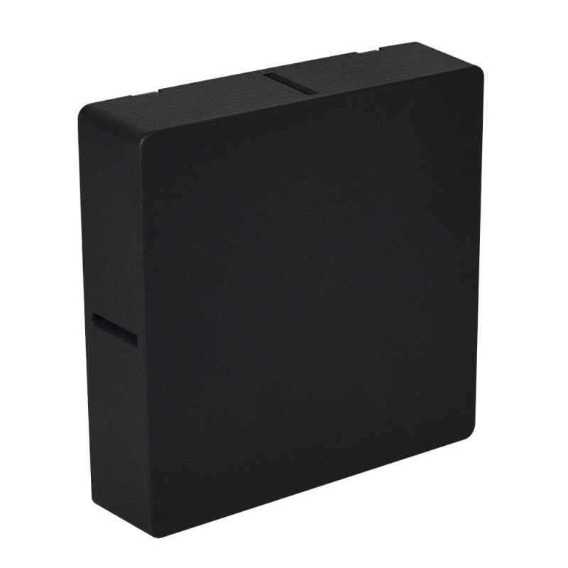 Aplique LED Clean Cuad Cross 6W Bivolt 3000K NG