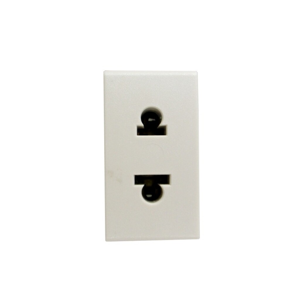Modulo Toma Euroam. C/ Alternativa P/ Macho Schuko Marfil