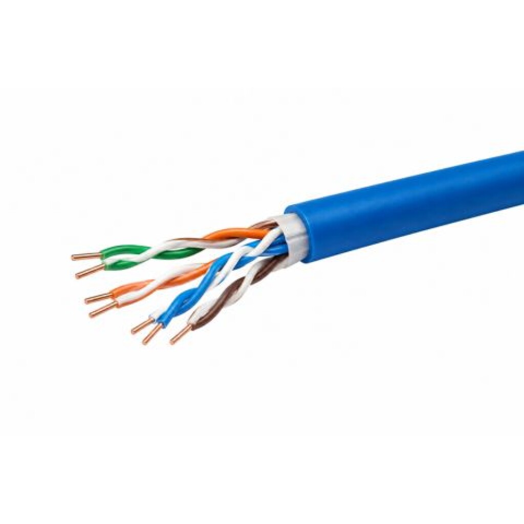 Cable UTP Cat. 5E, 24AWG, 100% COB - Int/Indoor 305 MTS Azul - Prysmian