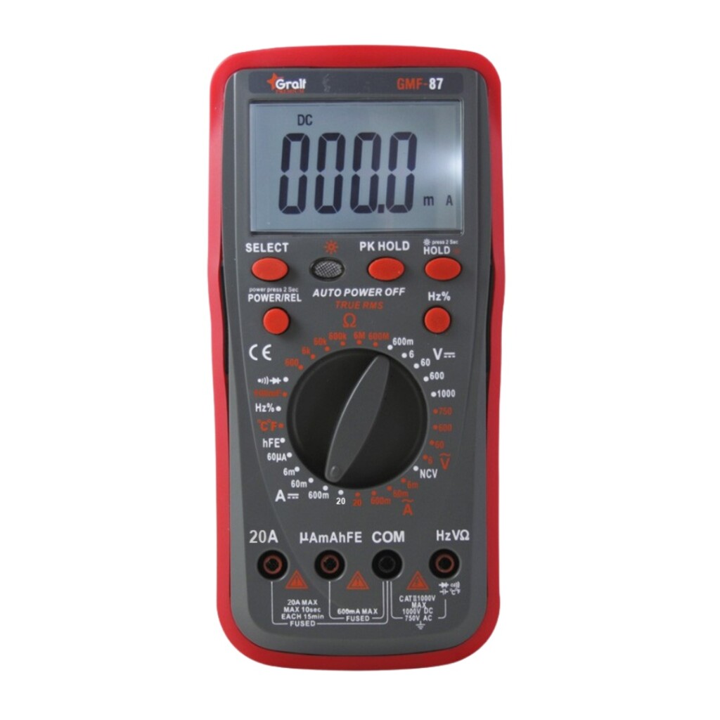 Multimetro Gmf-87 Premium Rango Man 750VAC/100VDC