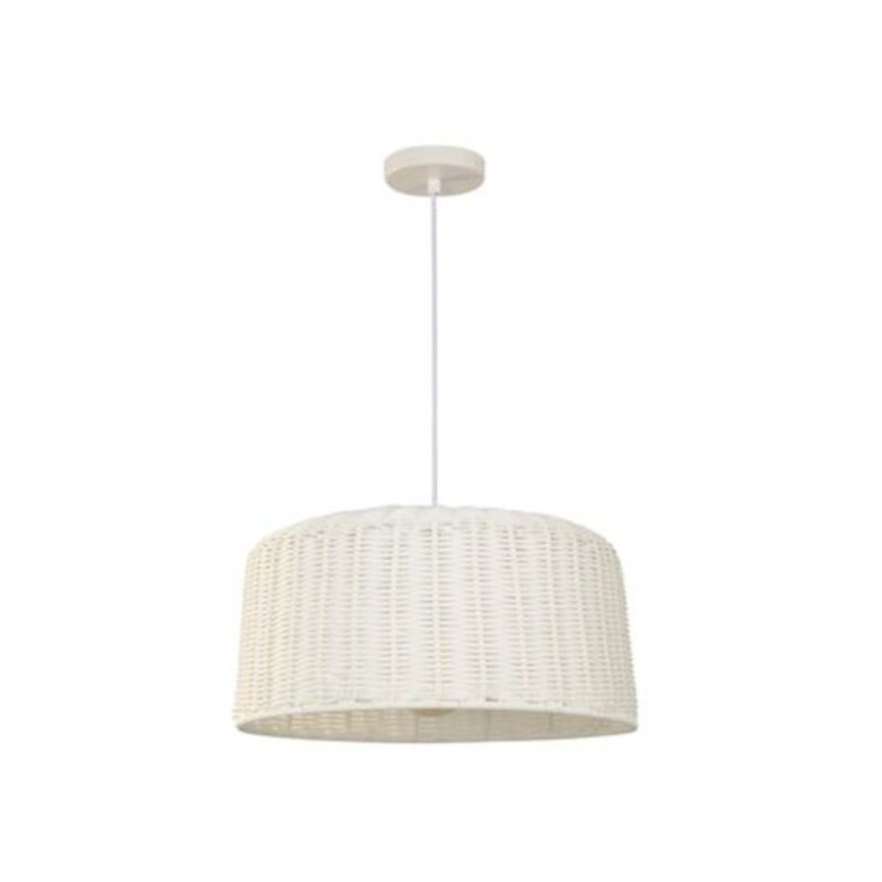 Colgante 1L Clara E27 Blanco