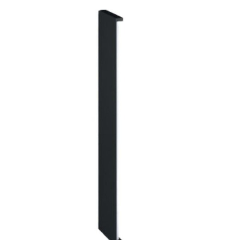 Aplique de Luz Indirecta Negro 20W 72CM 3000K IP65