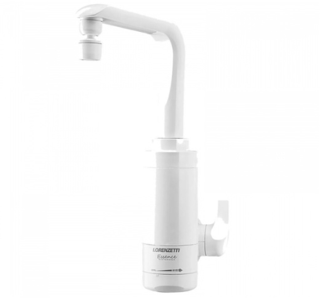 Grifo Electronico Essence de Pared 220V 5500W Blanco