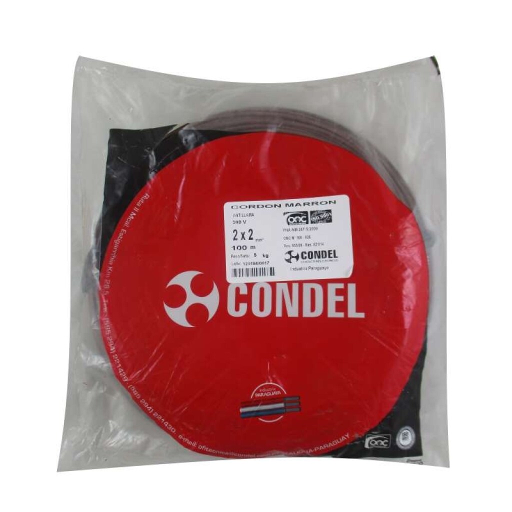 Cable Cordon 2X2,00MM2 MA CONDEL