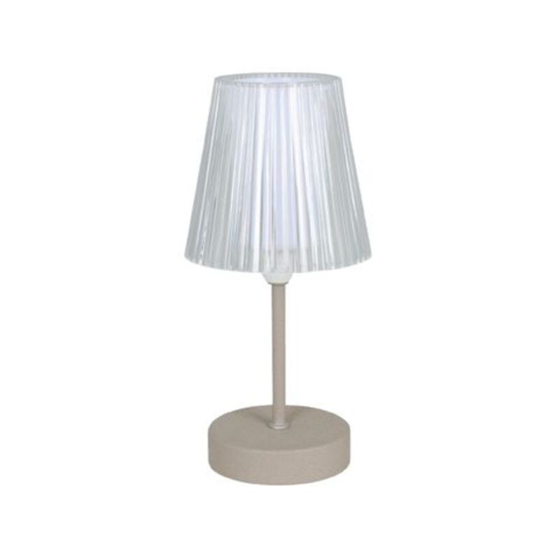 Velador de Mesa Crema 1L E14