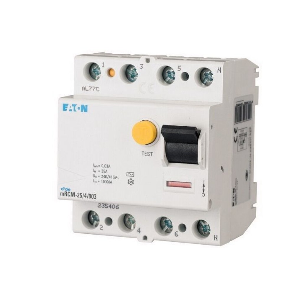 Disyuntor Diferencial mRCM 4P 40A 30MA