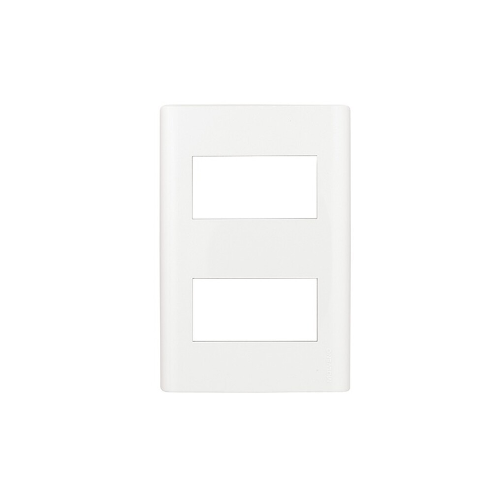 Placa Reggio UP C/Bastidor 2 Mod Blanco