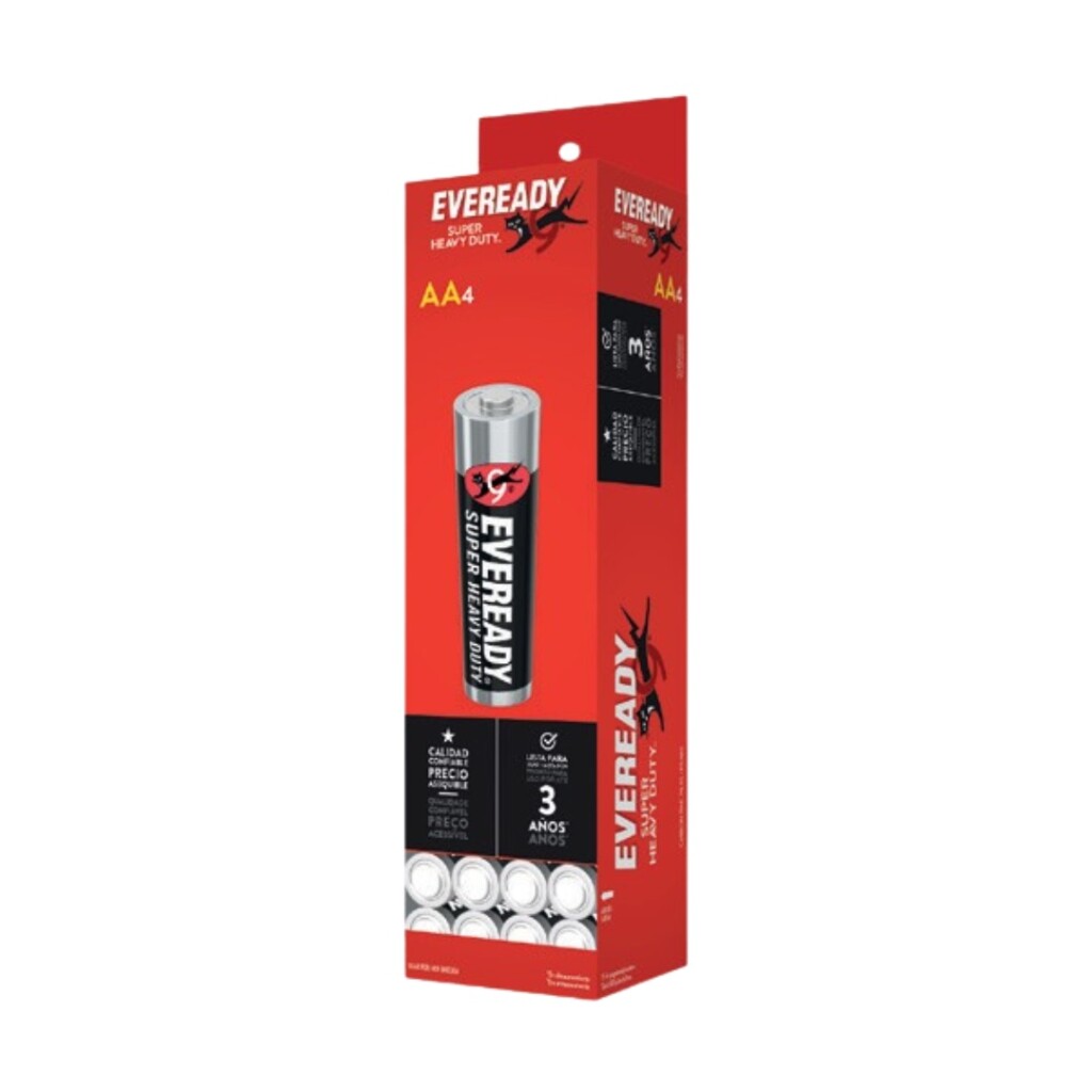 Pila EVEREADY Común Aaa X 2 Unidades