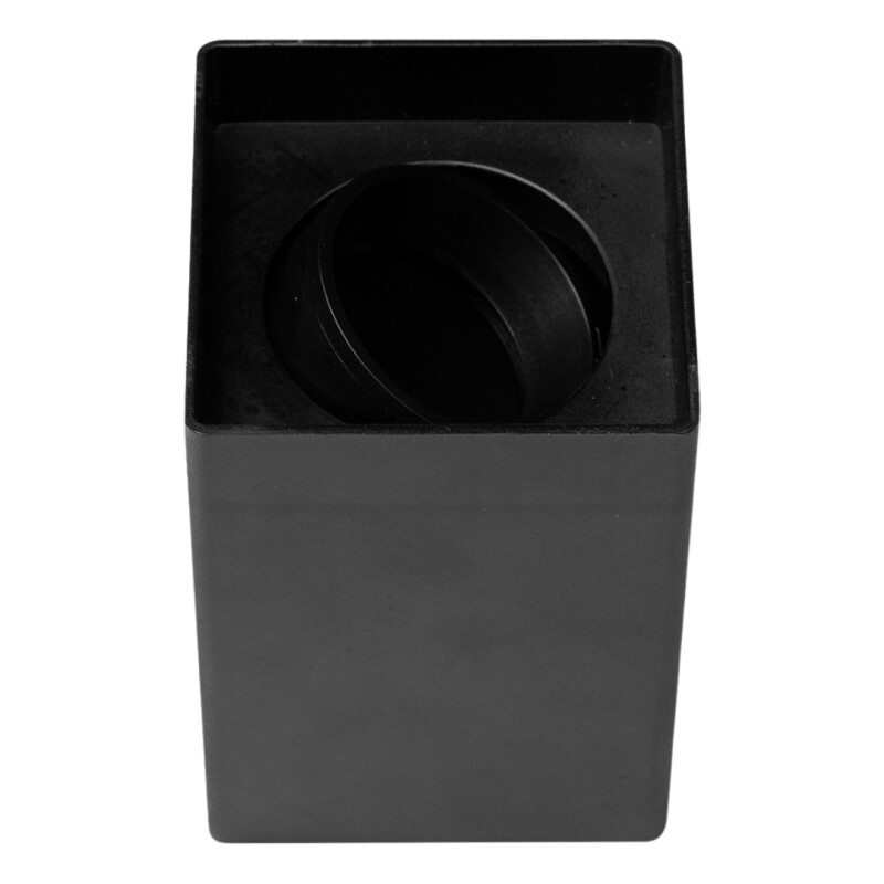 Spot Clean Ado GU10 Cuadrado Negro
