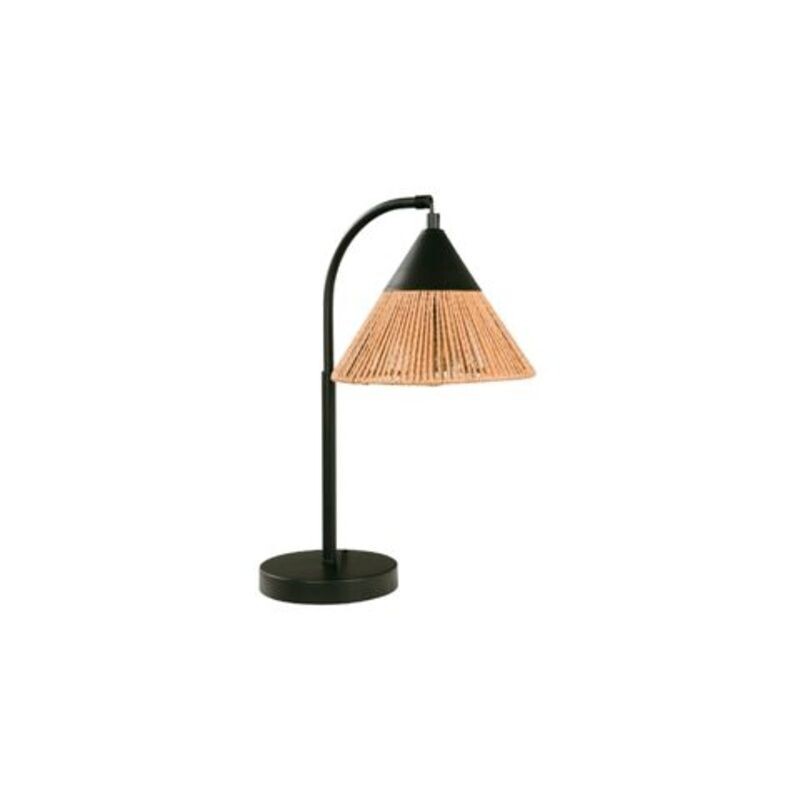 Velador de Mesa Patricia 1L E27 Negro