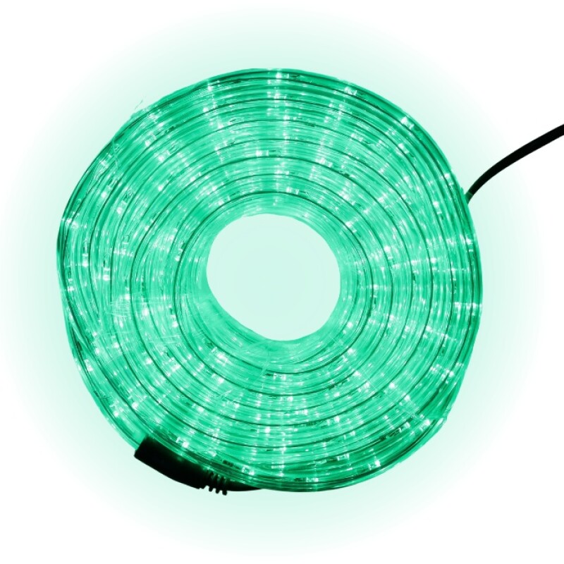 Pack Manguera Hilo Luz 2 Hilos Color Verde 10MTS sin Mov