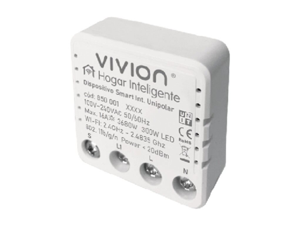 Dispositivo WIFI Int. Unip. / Comb. 16A Presta Pro