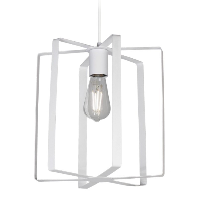 Colgante Esquel 1L Cilindro Blanco E27