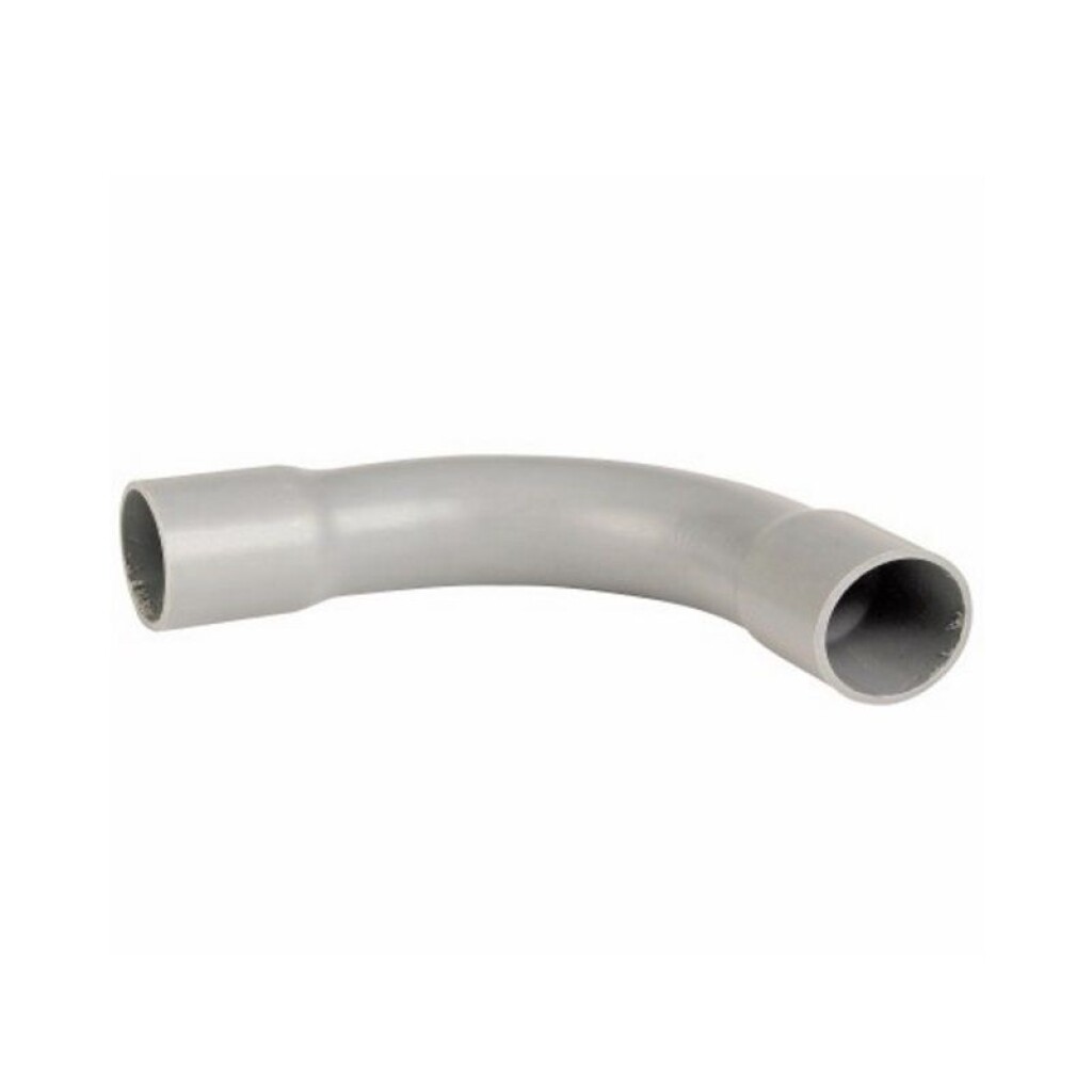 Curva Conduit Corta de 20 MM X 90° - Gris Claro. VCP