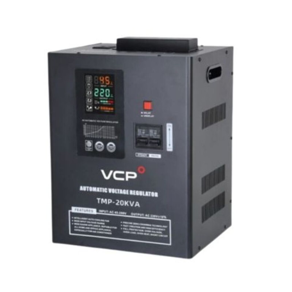 Estabilizador Trifasico VCP 20KVA IN 304-456V, 380V±3% Output