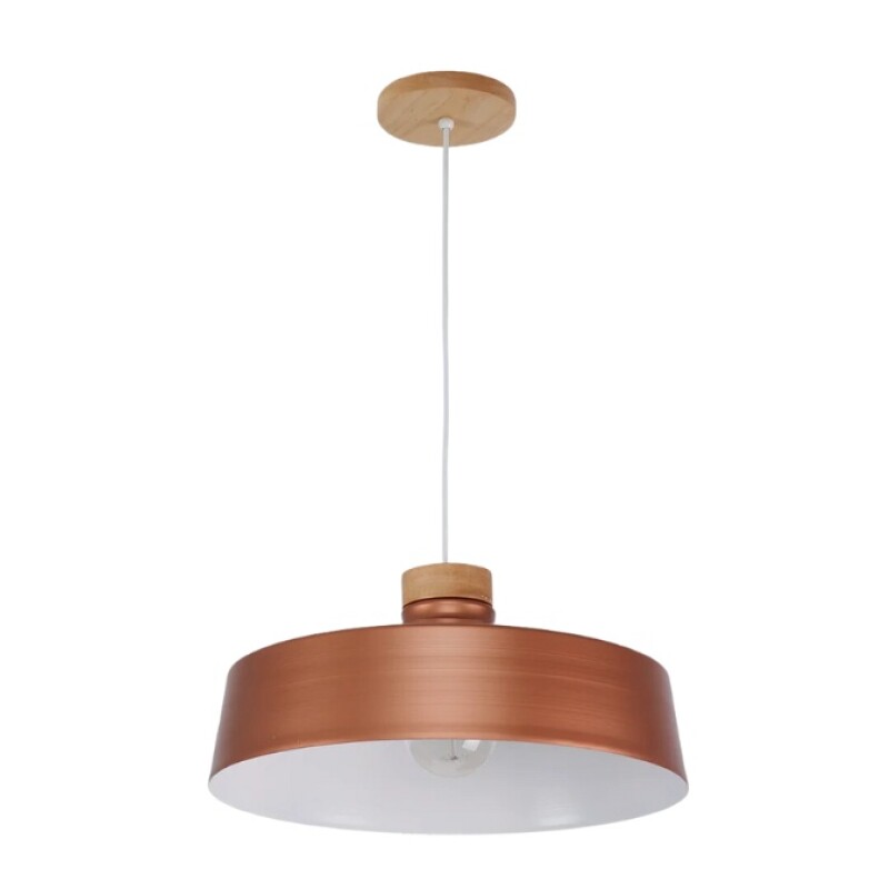 Colgante 1L E27 Vibrance Cobre
