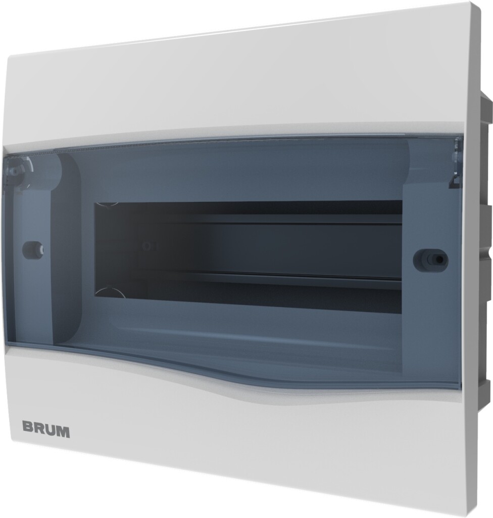 Tablero Emb Plastico P/9 TM Transparente BRUM