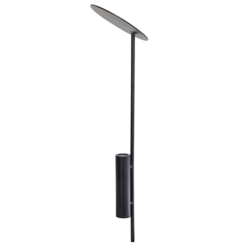 Balizador Herten 1L GU10 50CM Negro Opaco
