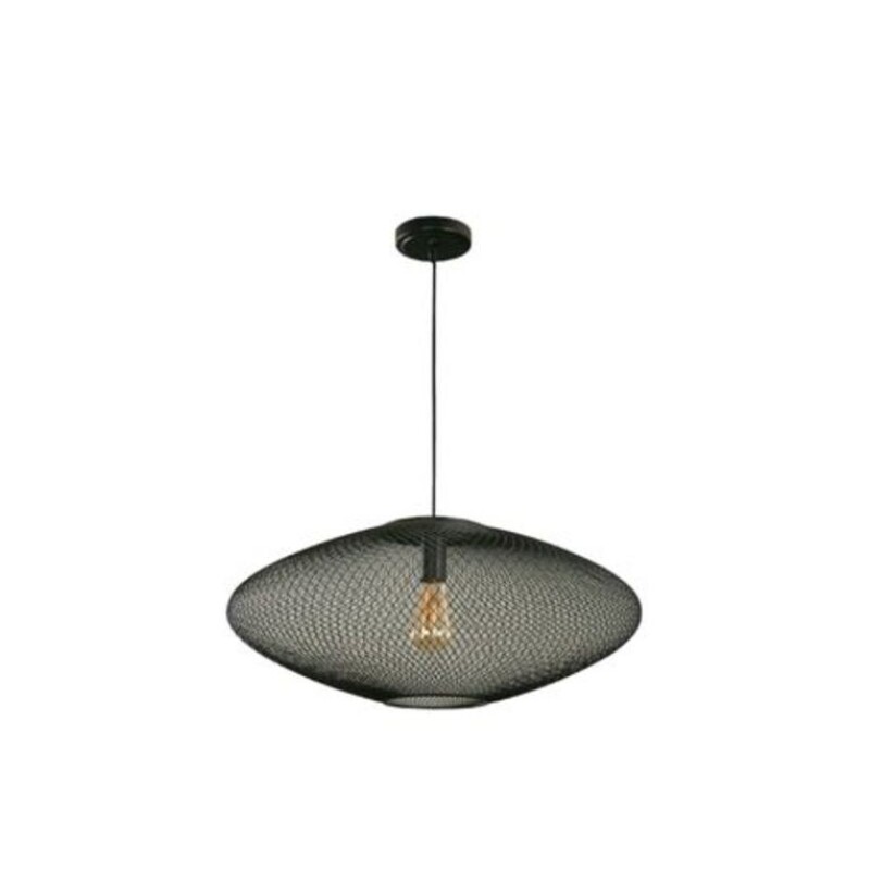 Colgante 1L Honey E27 Negro