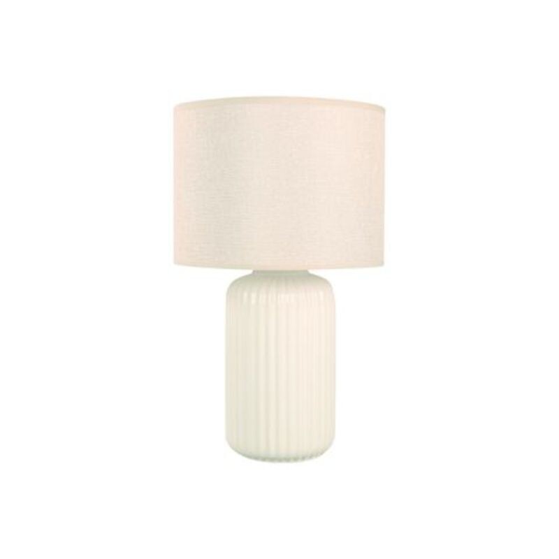 Velador de Mesa Aurora 1L E27 Blanco