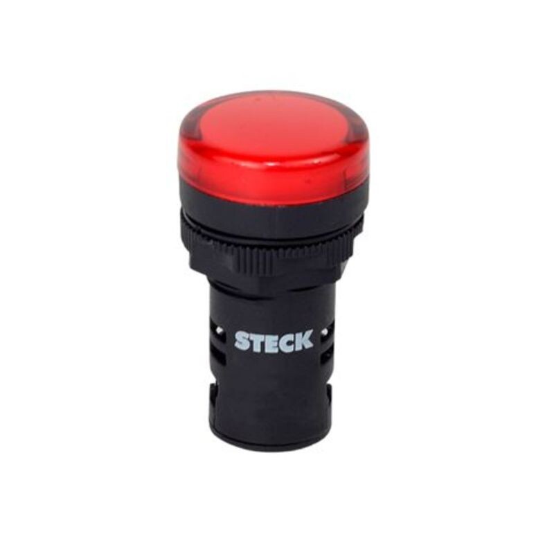 Luz Piloto LED Rojo 22MM 220VAC