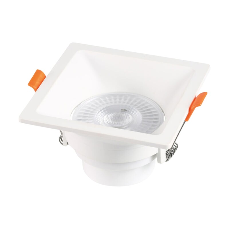 Spot Recuadro LED Emb Recu 94mm 6W 6.500K Blanco Ofer