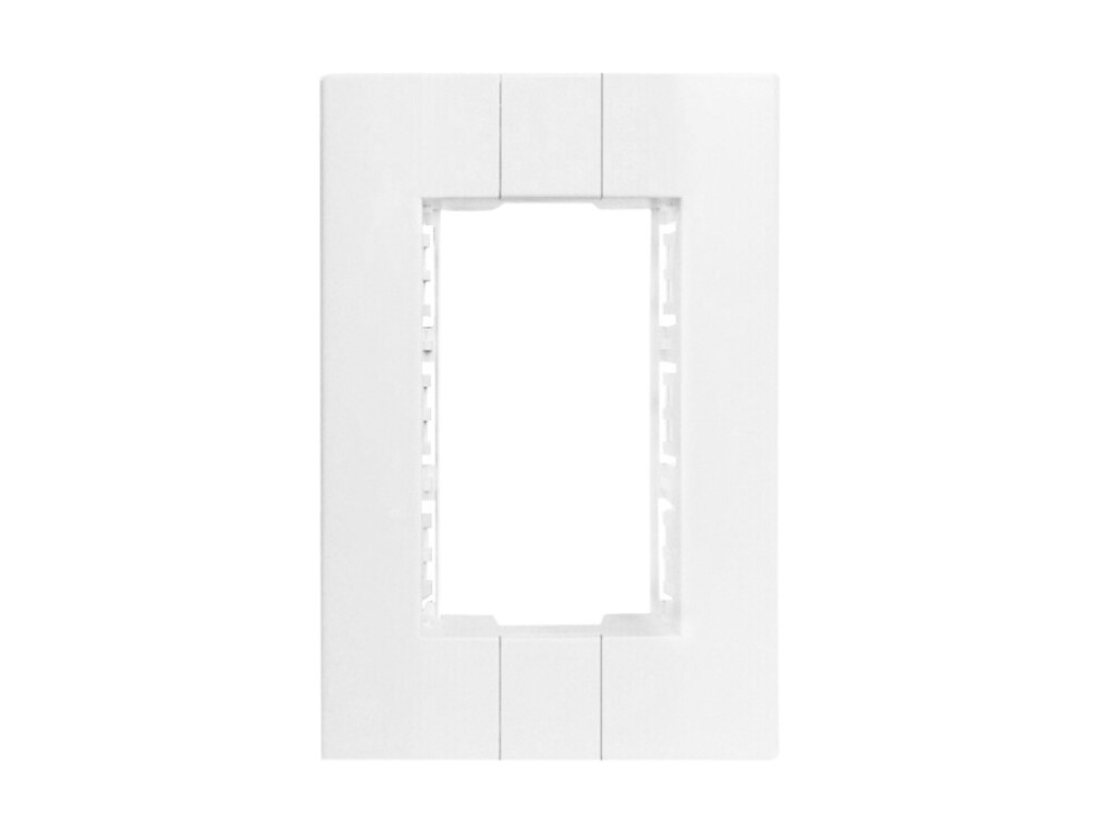 Placa-Bastidor L/Donna Marfil 3 Modulos