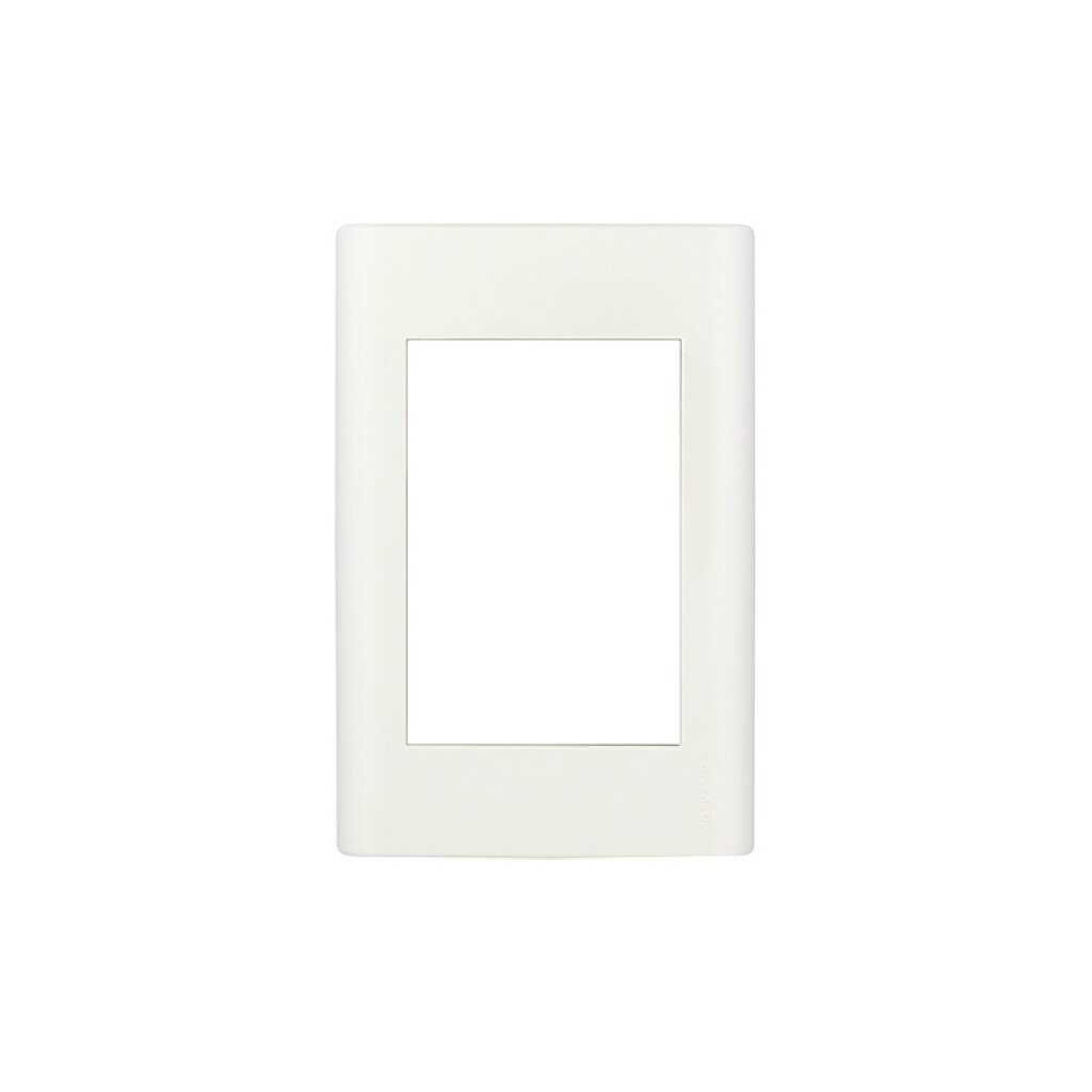 Placa Reggio UP C/Bastidor 3 Mod Blanco