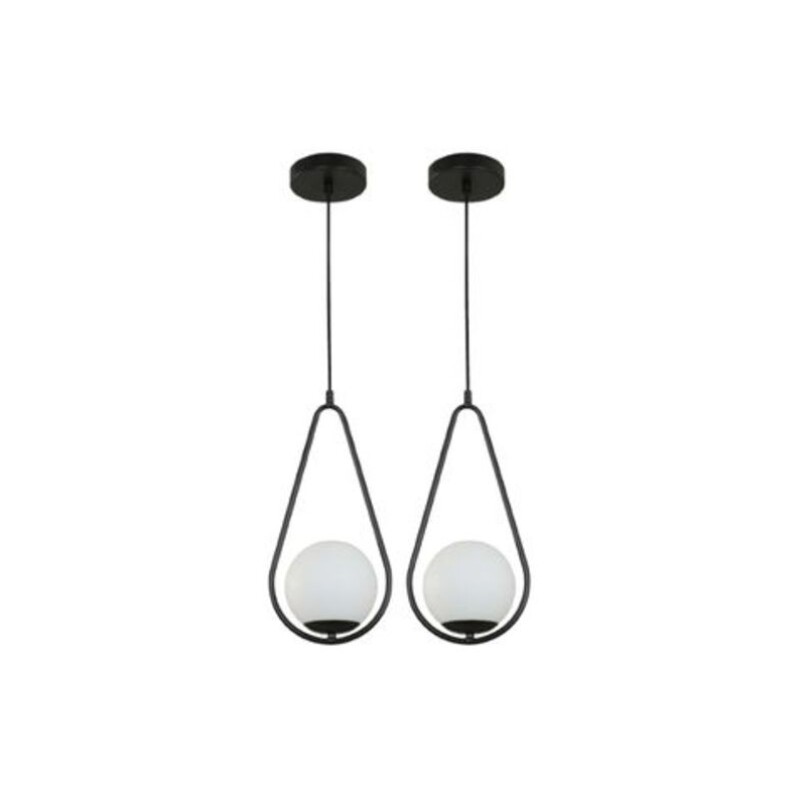 Pack Colgante Aura 1L E27 Negro