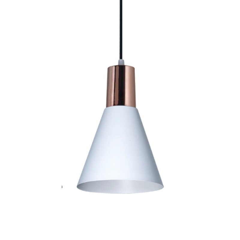 Colgante Ostende Blanco y Cobre