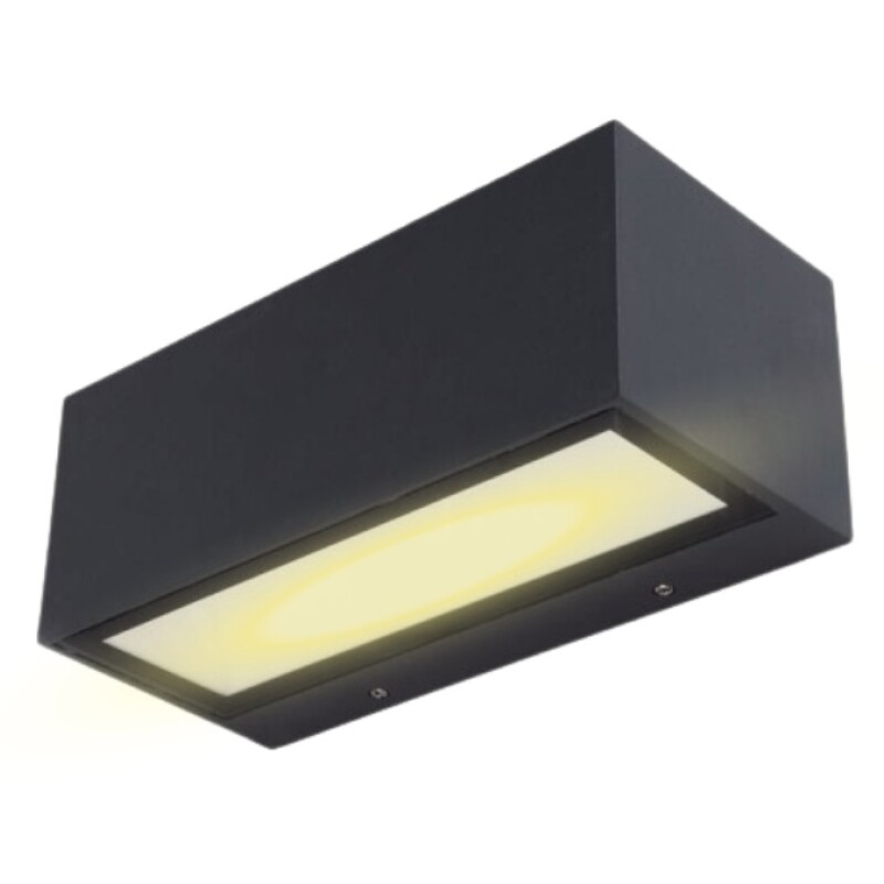Aplique Unidirecc 1L E27 Rectangular