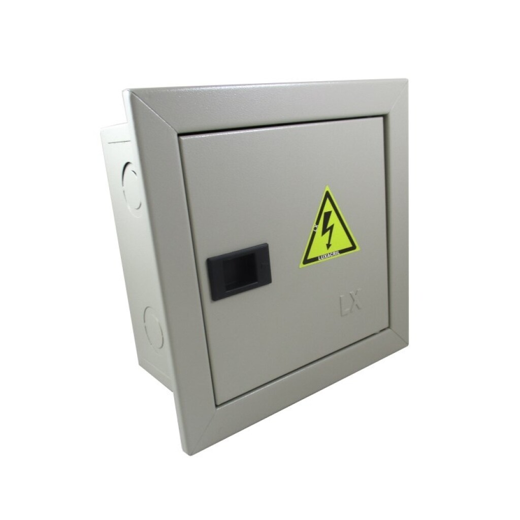 Tablero Emb. Metal DIN 3TM C/Barra Neutro