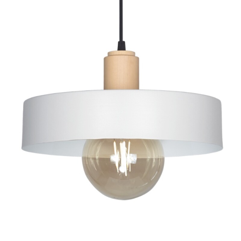Colgante Geo Balcarce E27 Blanco 30CM