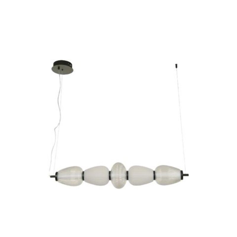 Colgante LED Prisma 24W 3000K 100-240V Negro