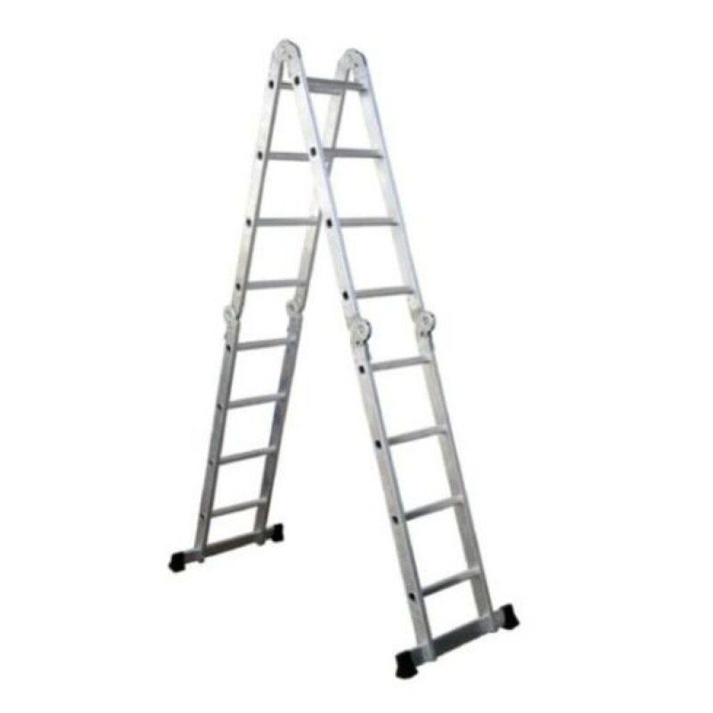 Escalera Articulada de Aluminio 4X4 150KG 1,29/4,72M