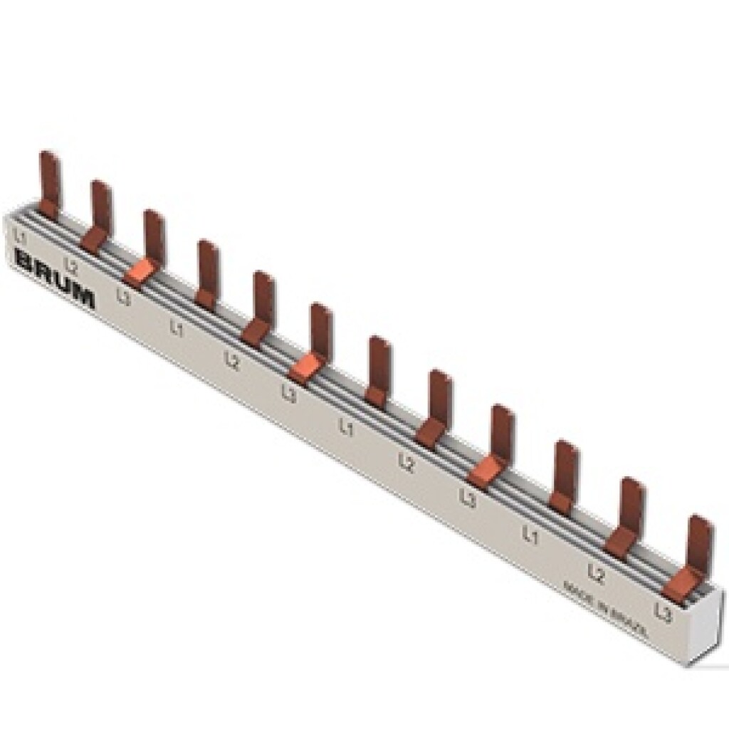 Peine Unipolar P/TM - 12 polos 120 A. BRUM