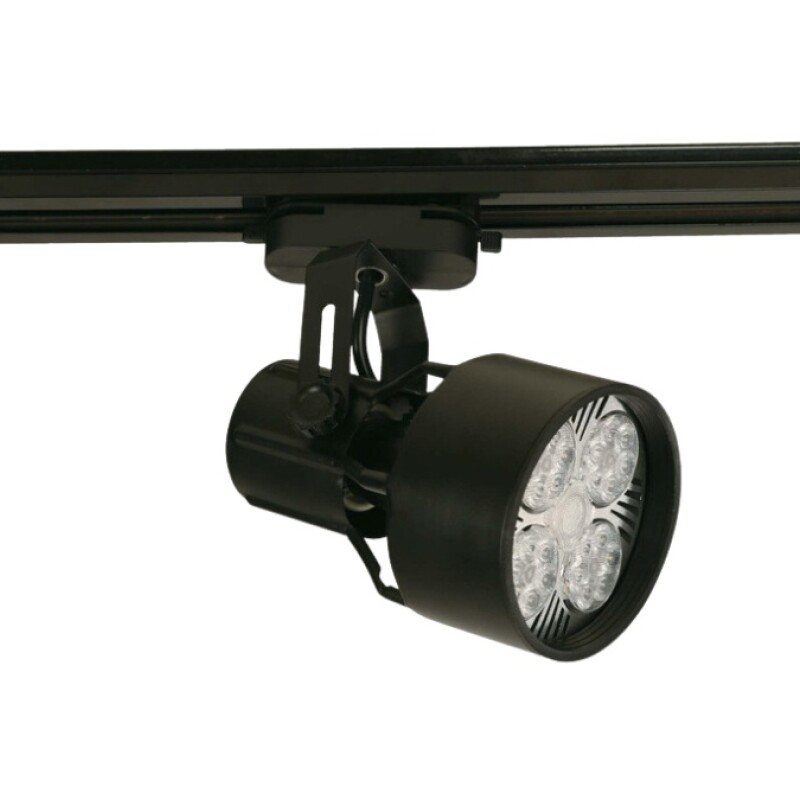 Cabezal 1L Fan E27 Negro